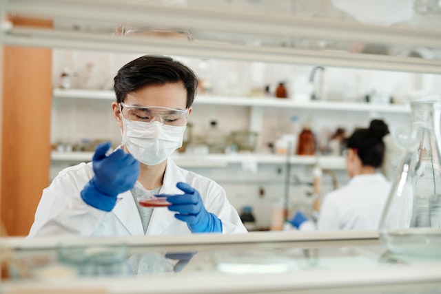 wetenschapper chemicaliën