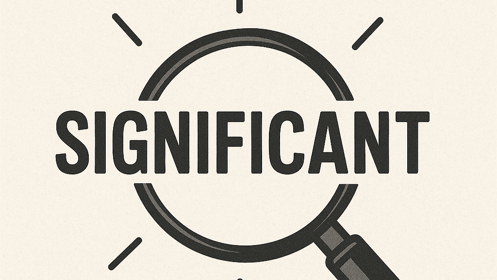 Significant Defined De betekenis van significant · De Betekenis Fabriek