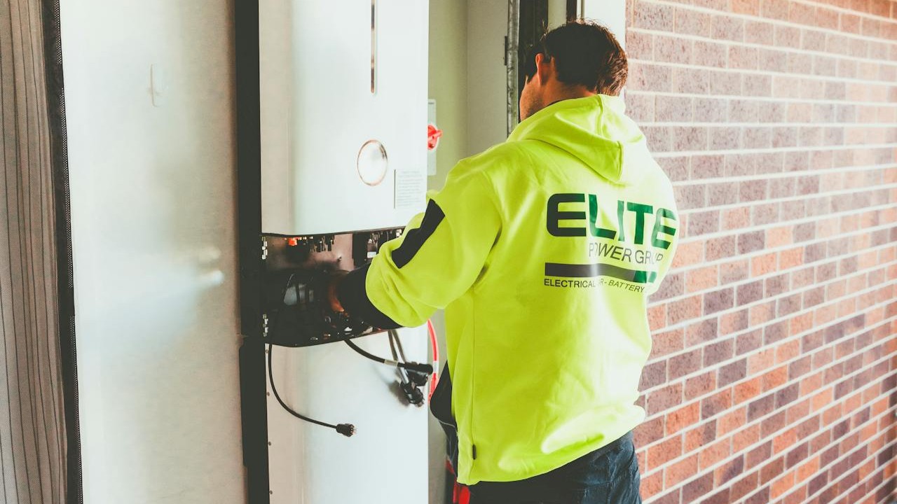 Thuisbatterij installatie