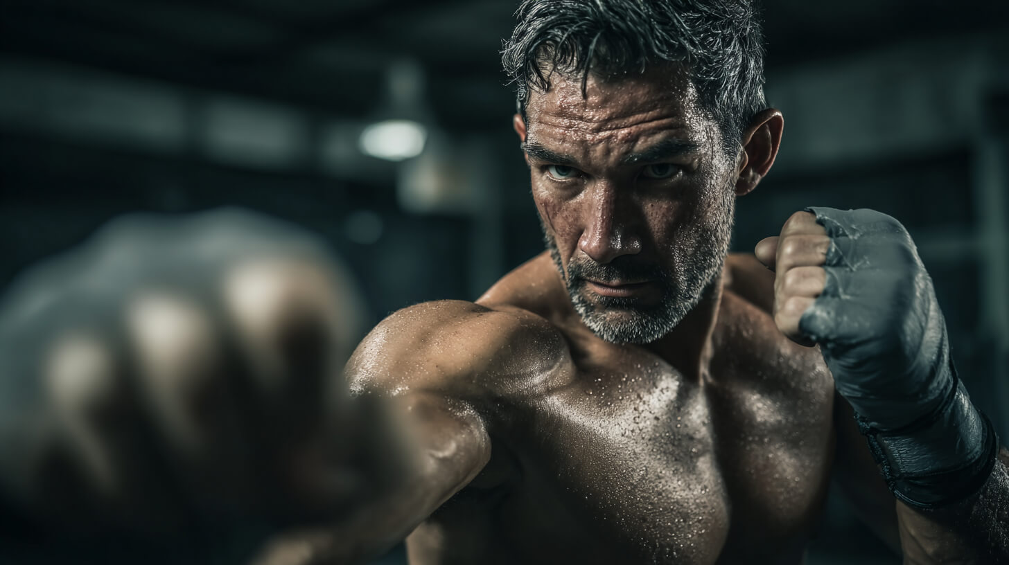 Mixed Martial Arts combineert stoottechnieken, conditie en focus tijdens intensieve trainingen.