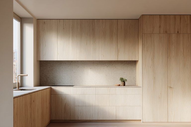 Keuken in wabi-sabi stijl